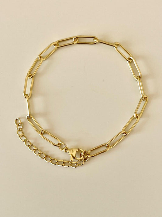 The Paperclip Chain Bracelet