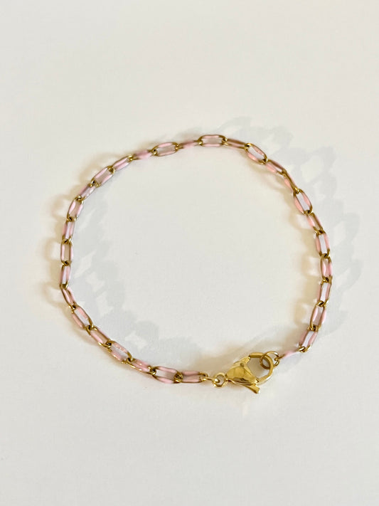 Pink Shell Bracelet