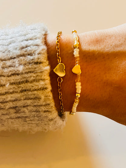 Beaded Love Bracelet