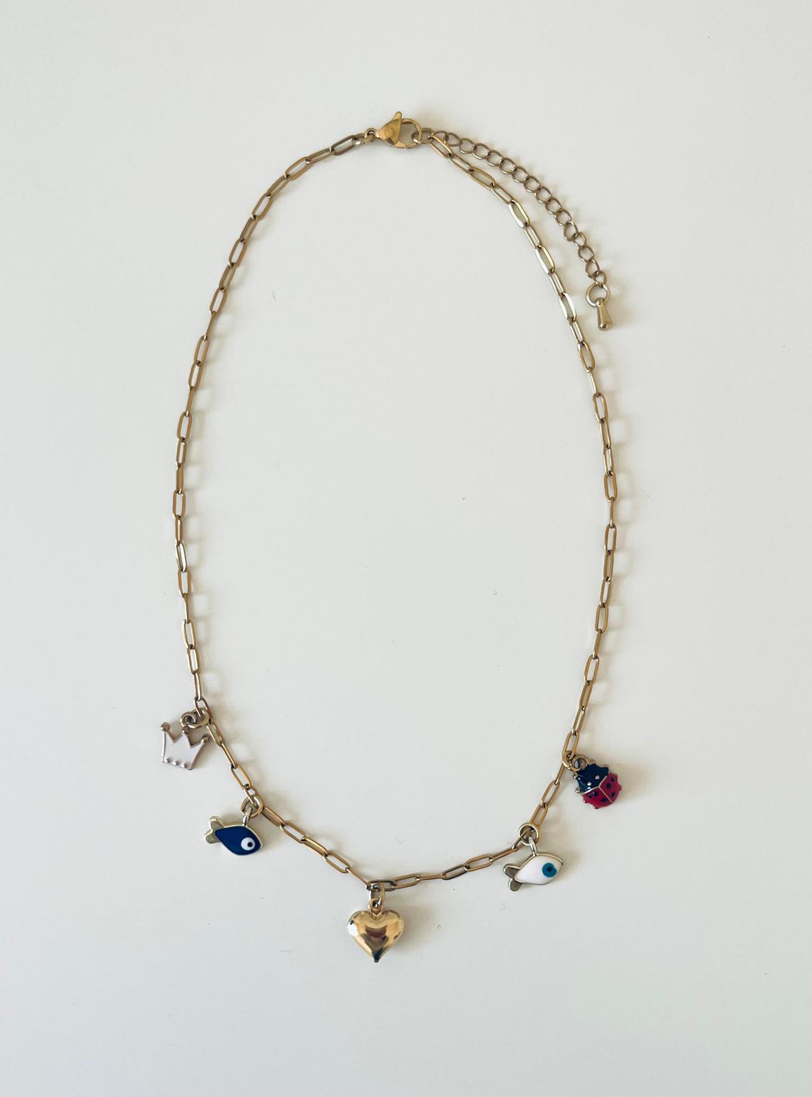 Lucky Girl Charm Necklace