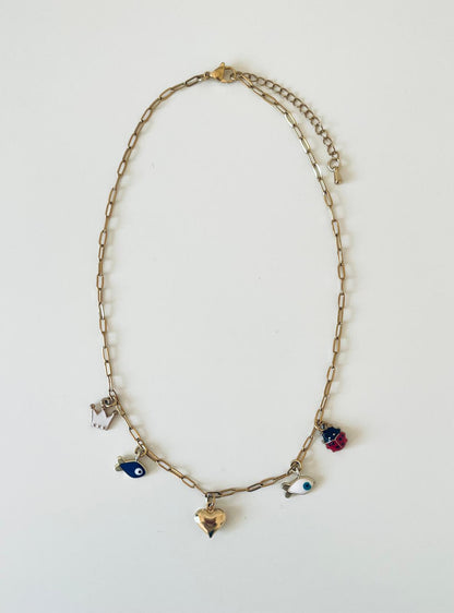Lucky Girl Charm Necklace